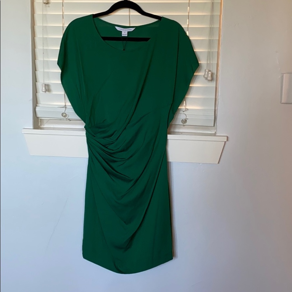 DVF Green Dress